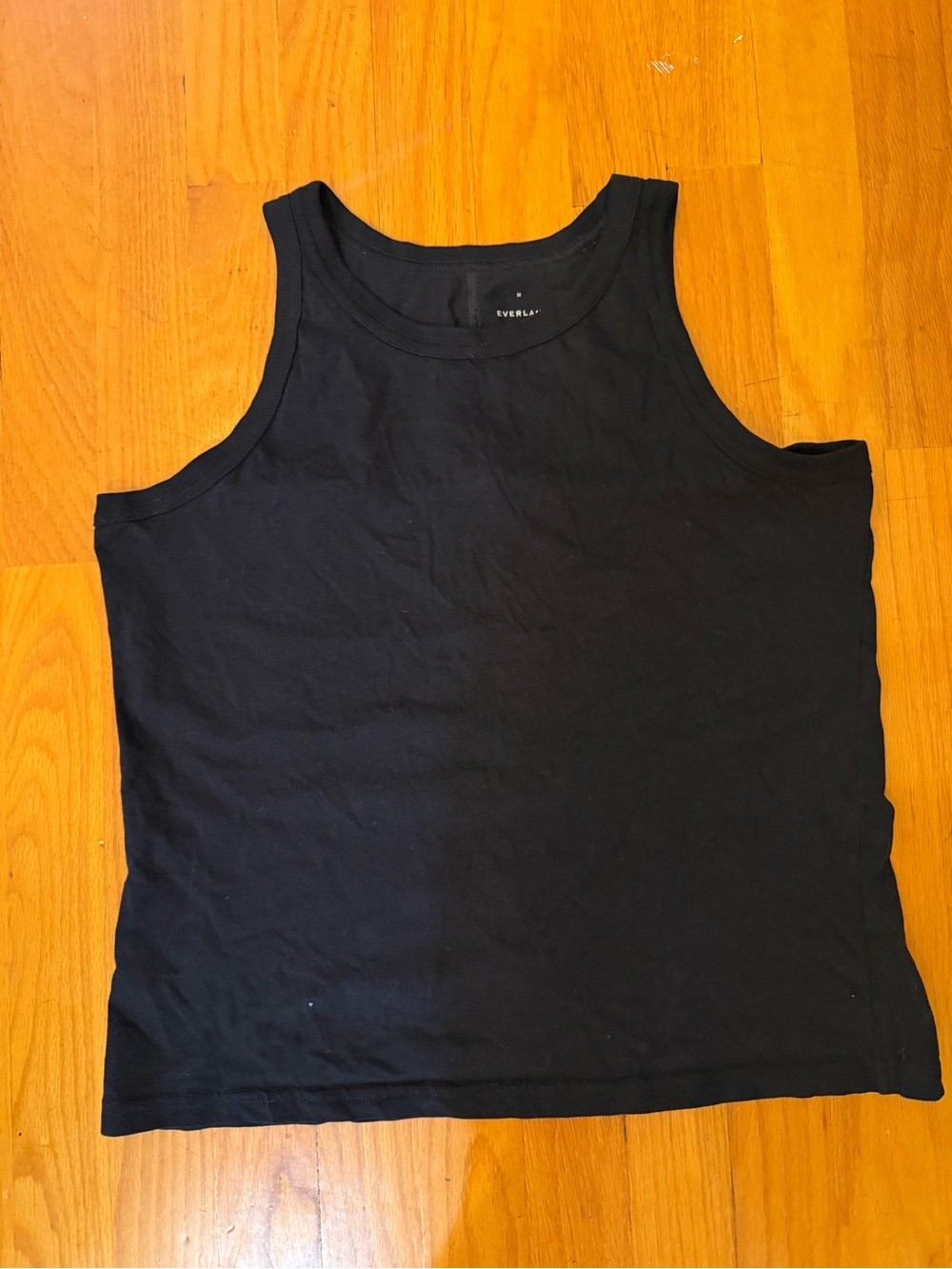 Everlane Black Women's Ribbed Tank Top